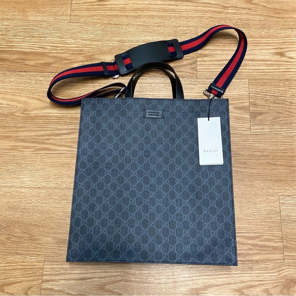 Gucci GG supreme canvas logo tote - Picture 3 of 16